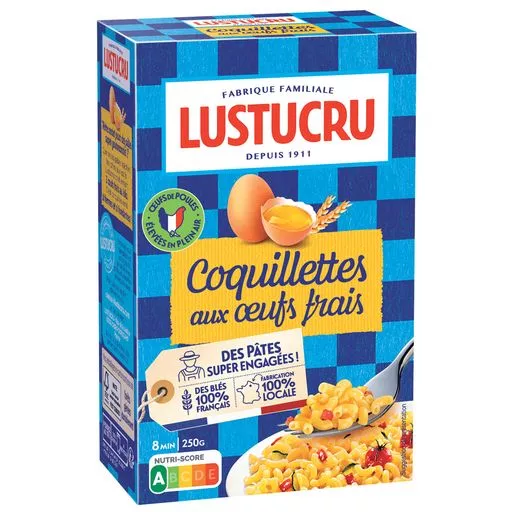 Lustucru Coquillettes pasta 250g