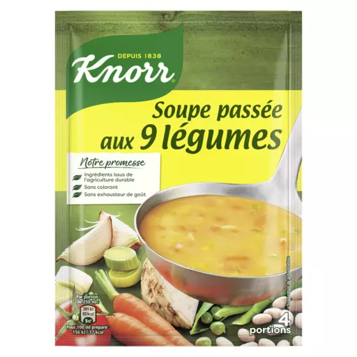 Knorr Old times 9 vegetables soup sachet 105g