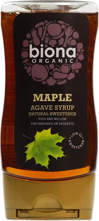 Biona Maple Agave Syrup - Squeezy Organic 350g