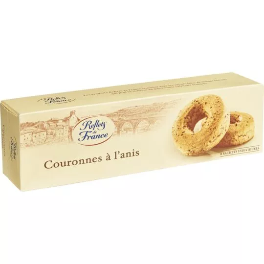Reflets de France Anise Crown biscuits 175g