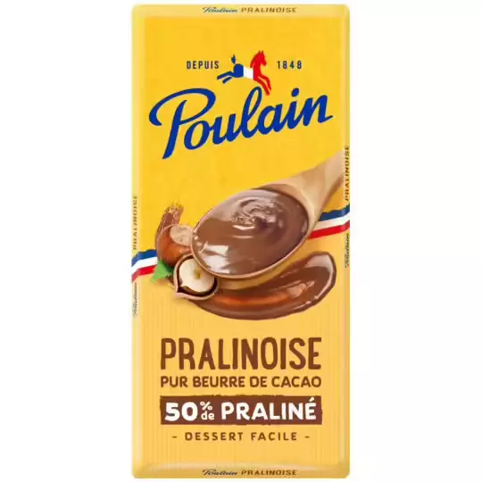 Poulain 1848 Praline Dessert Chocolate 180g