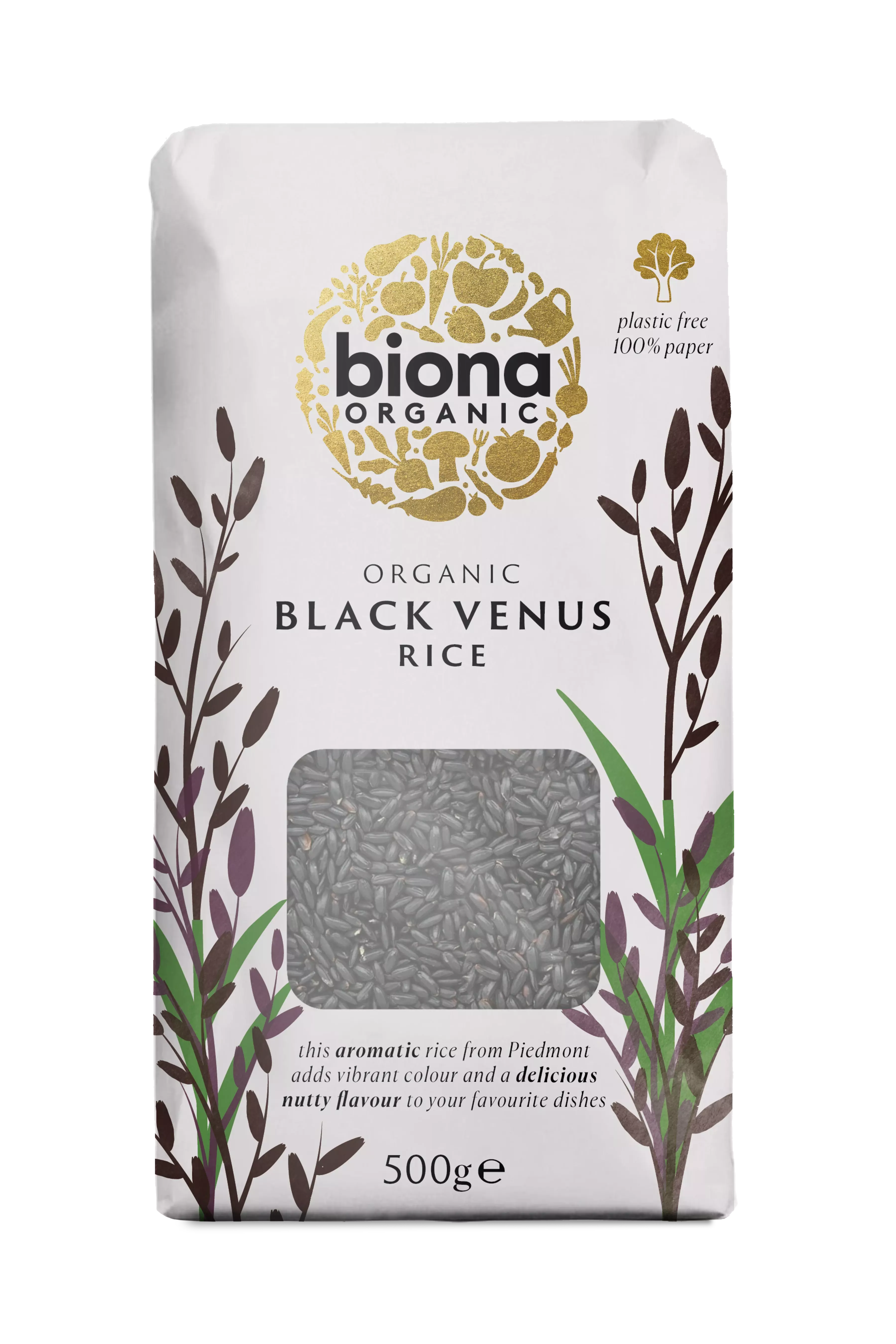 Biona Organic Black Venus Piedmont Rice 500g