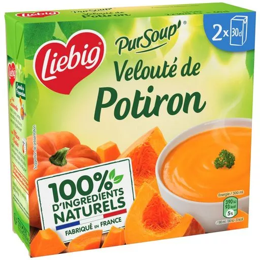 Liebig Pumkin veloute with a hint of cream soup 2x30cl