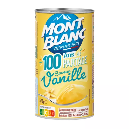 Mont Blanc Dessert vanilla creme 570g