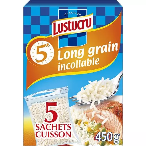 LUSTUCRU Riz basmati sachet cuisson