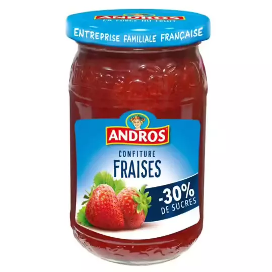 Andros Strawberry Jam light 350g