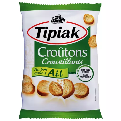 Tipiak Garlic Croutons 75g