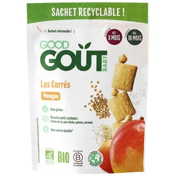 Good Gout Organic Mango Squares from 8 months 50g