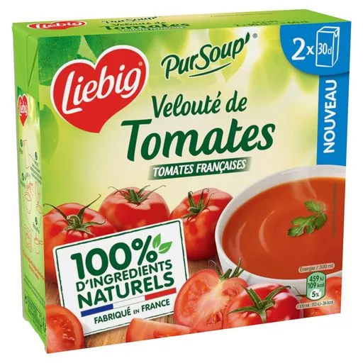 Liebig Tomatoes veloute soup 2x30cl