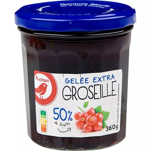 Auchan (Carrefour) Extra Red Currants jelly 360g