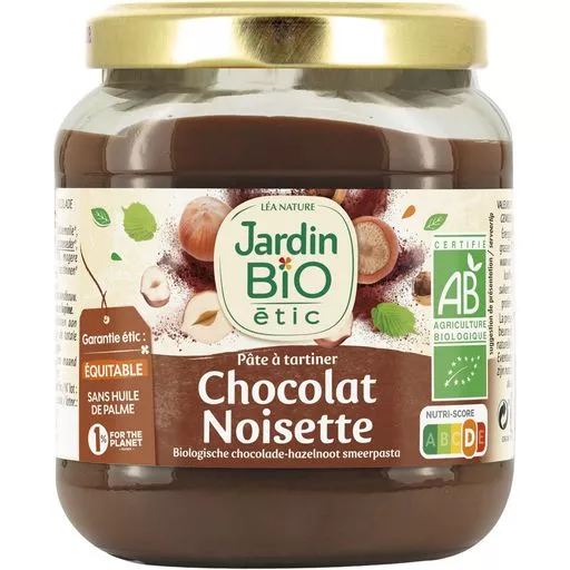 Jardin BIO Organic Hazelnut & Cocoa spread 350g