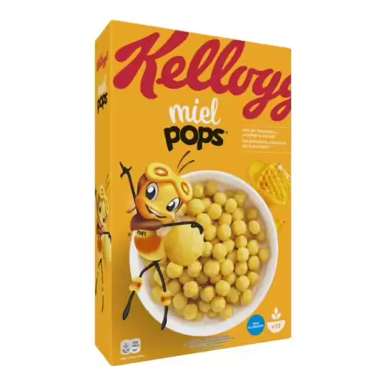 Kellogg's Honey pops cereals 400g