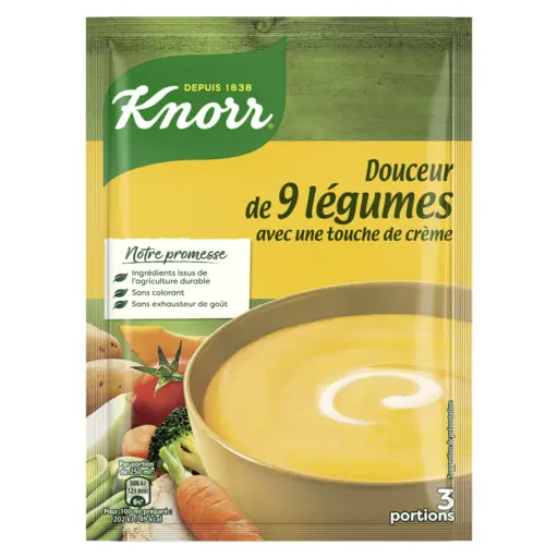 Knorr 9 vegetables soup sachet 84g