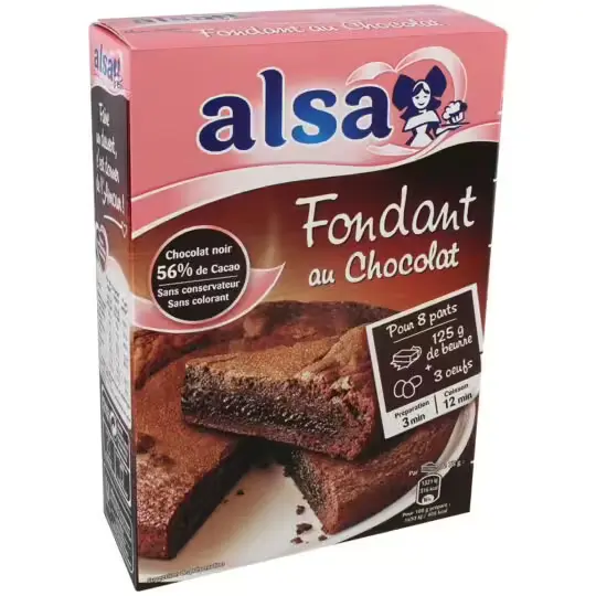 Alsa Chocolate Fondant preparation kit 320g