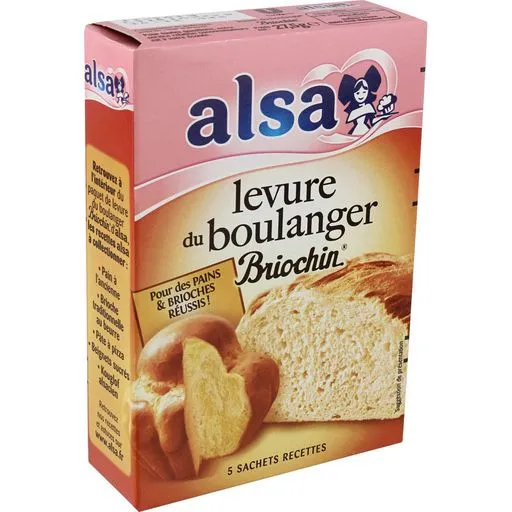 Alsa Dehydrated Baker yeast x5 28g