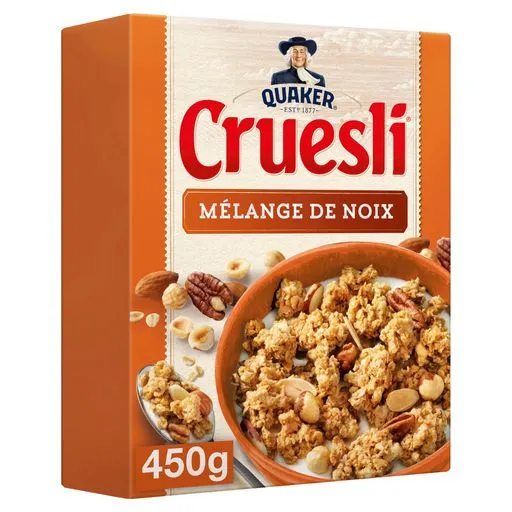 Quaker Cruesli nuts mix Cereals 450g