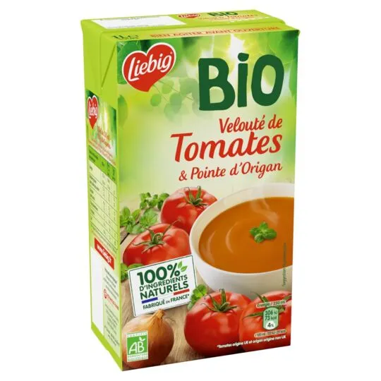 Liebig Tomato with Oregano Organic Soup 1L