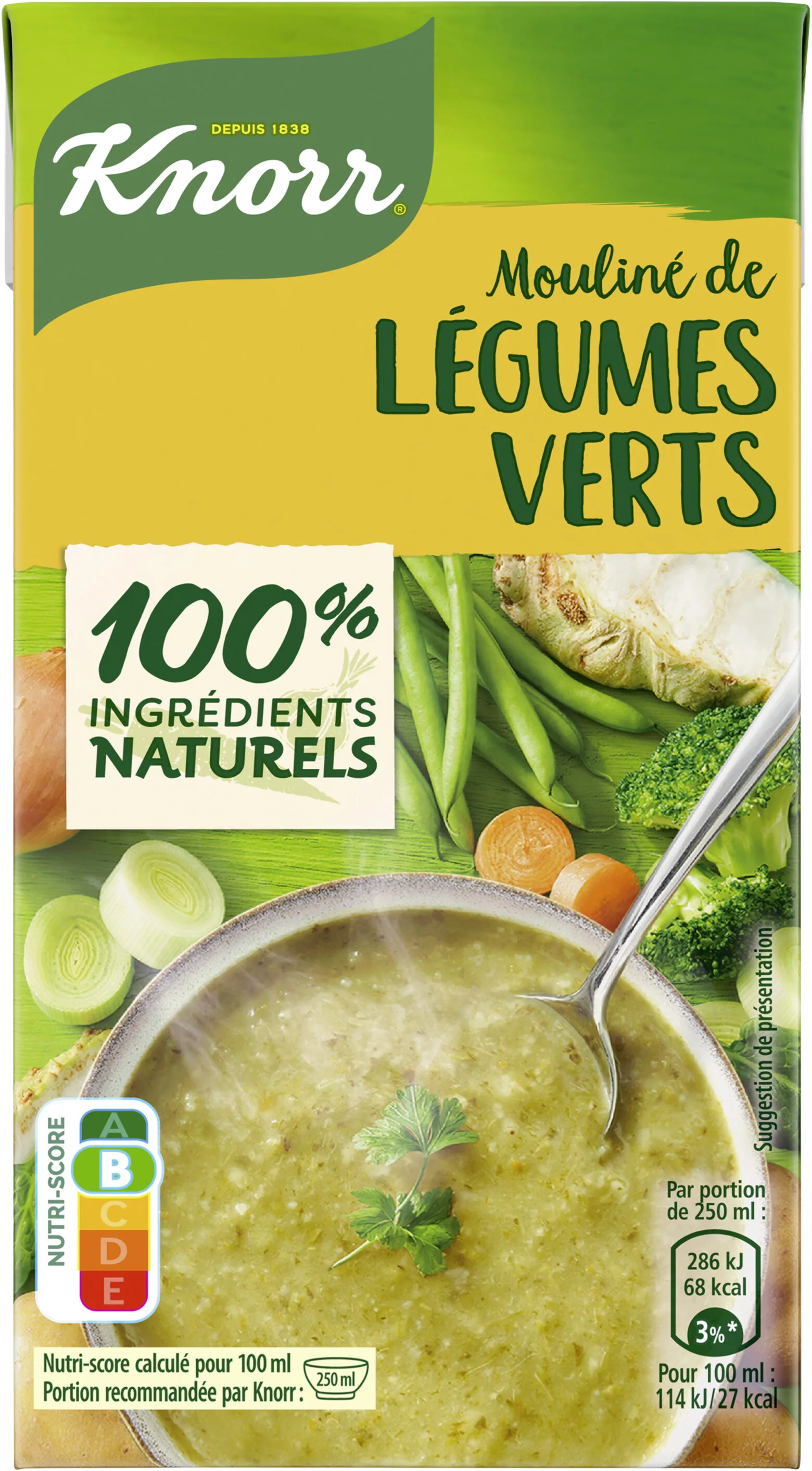 Knorr Mouline of green vegetables soup 50cl