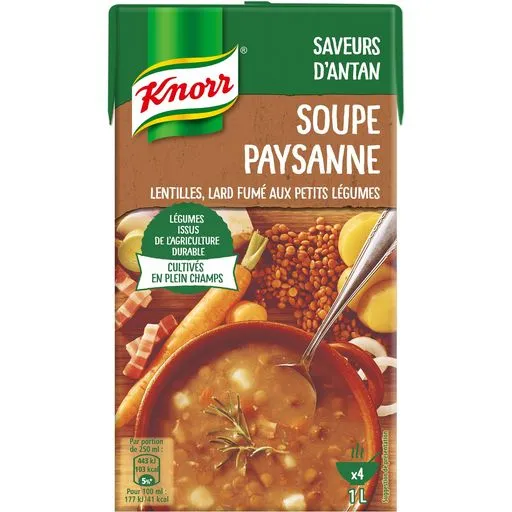 Knorr Paysanne Lentil Soup with Smoked Bacon 1L