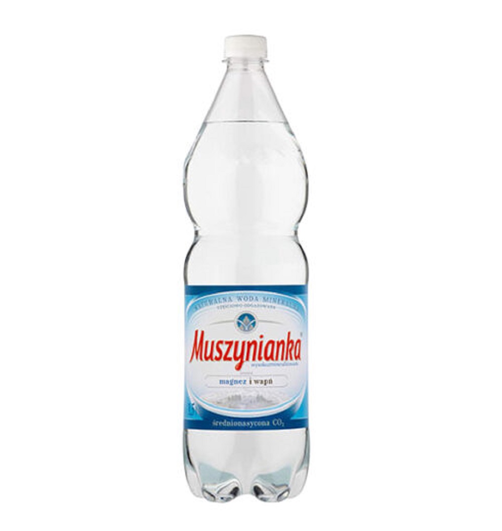 Muszynianka Blue Natural Semi-Sparkling Mineral Water 1.5L