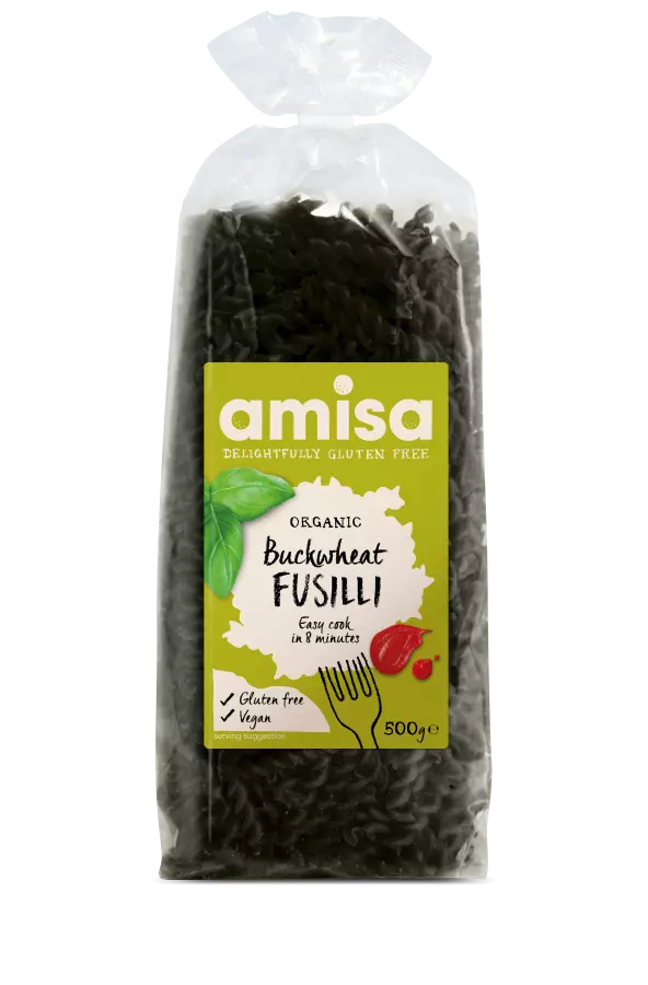 Amisa Fusilli - Buckwheat Organic 500g