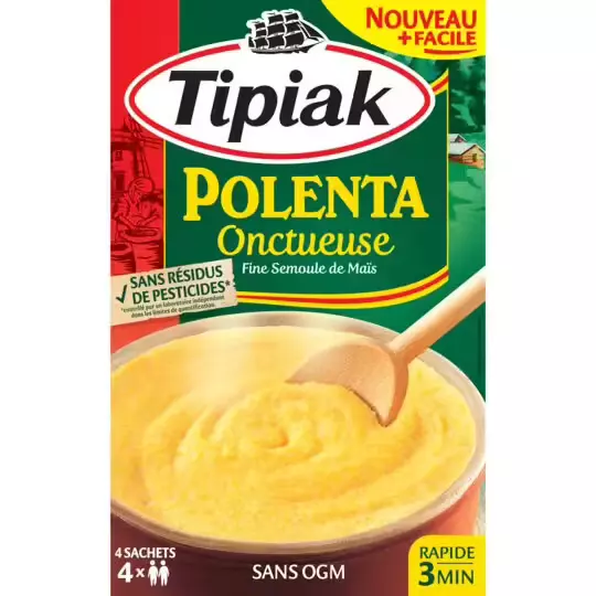 Tipiak Polenta pre-cooked 4x100g