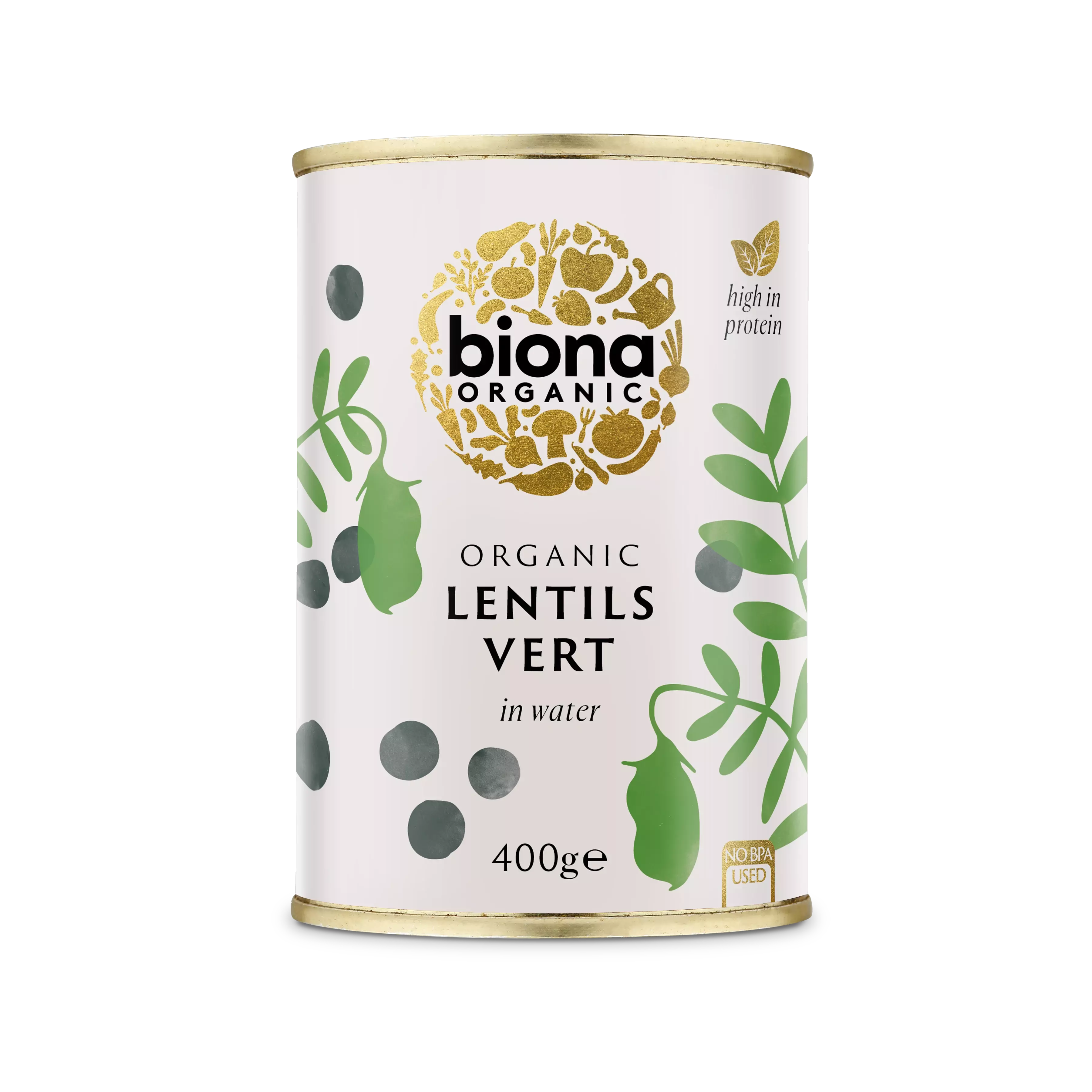 Biona Organic Lentils Vert 400g