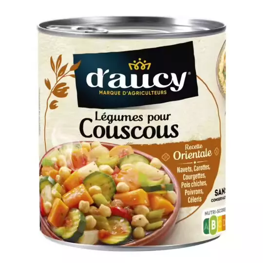D'aucy Vegetables for Couscous 800g