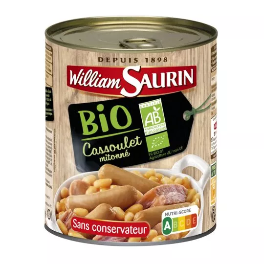 William Saurin Organic Cassoulet 840g