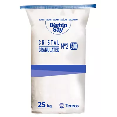 Beghin Say Crystal Granulated Sugar No. 2 25kg