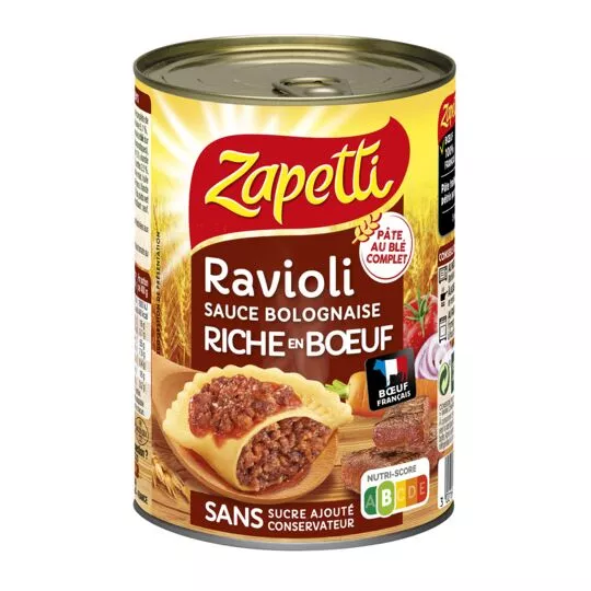 Zapetti Buitoni Raviolis bolognese sauce 400g