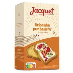 Jacquet Toast Brioche with pure butter 300g