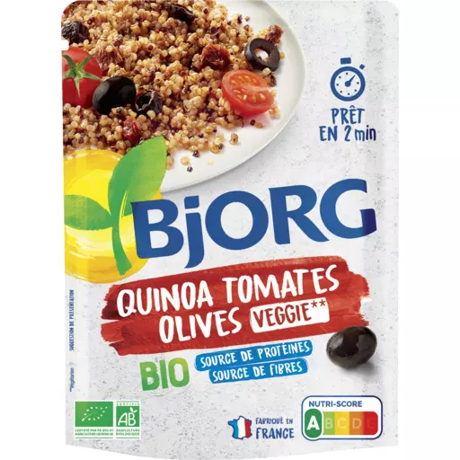 Bjorg Organic Tomato & Olive Quinoa 250g