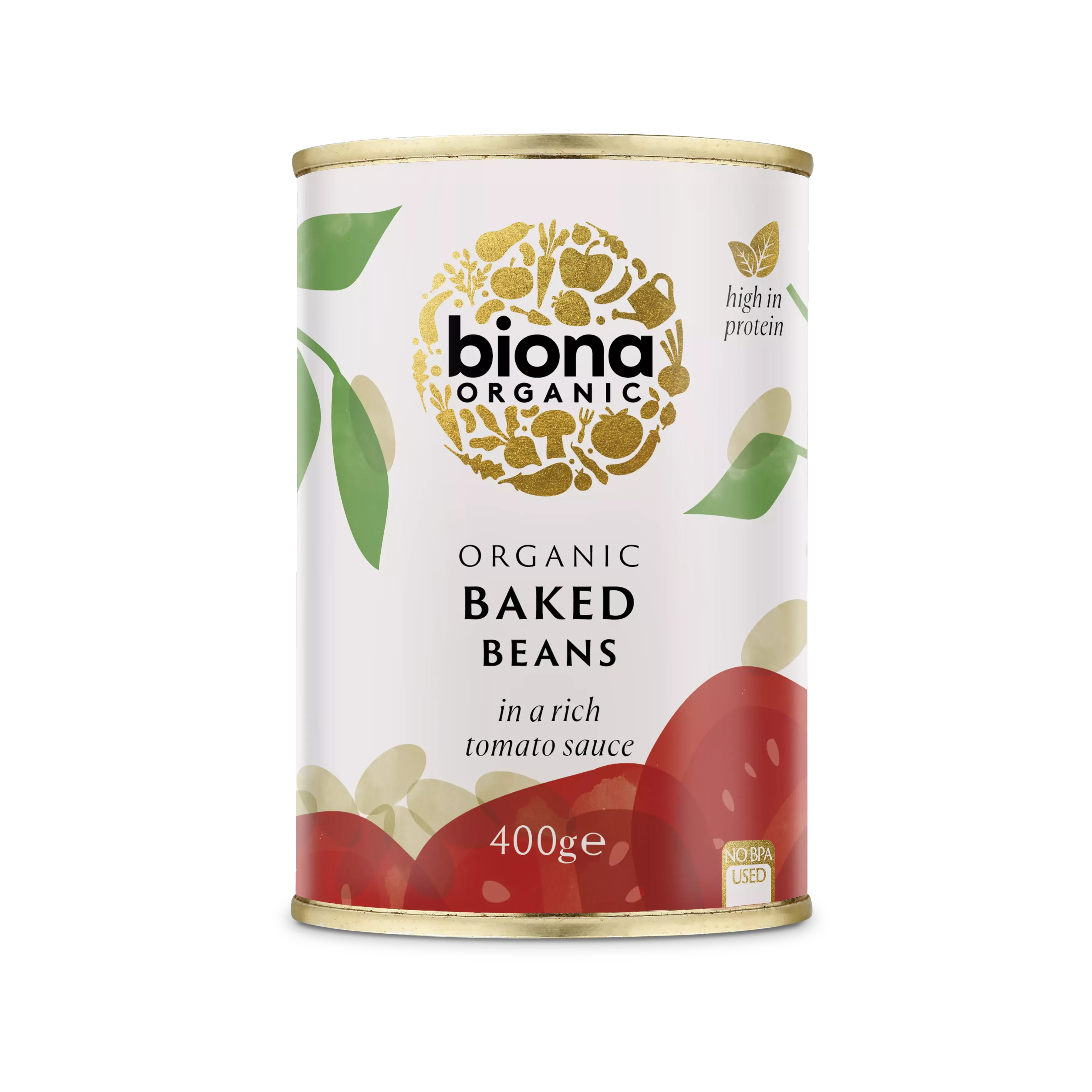 Biona Organic Baked beans in tomato sauce 400g