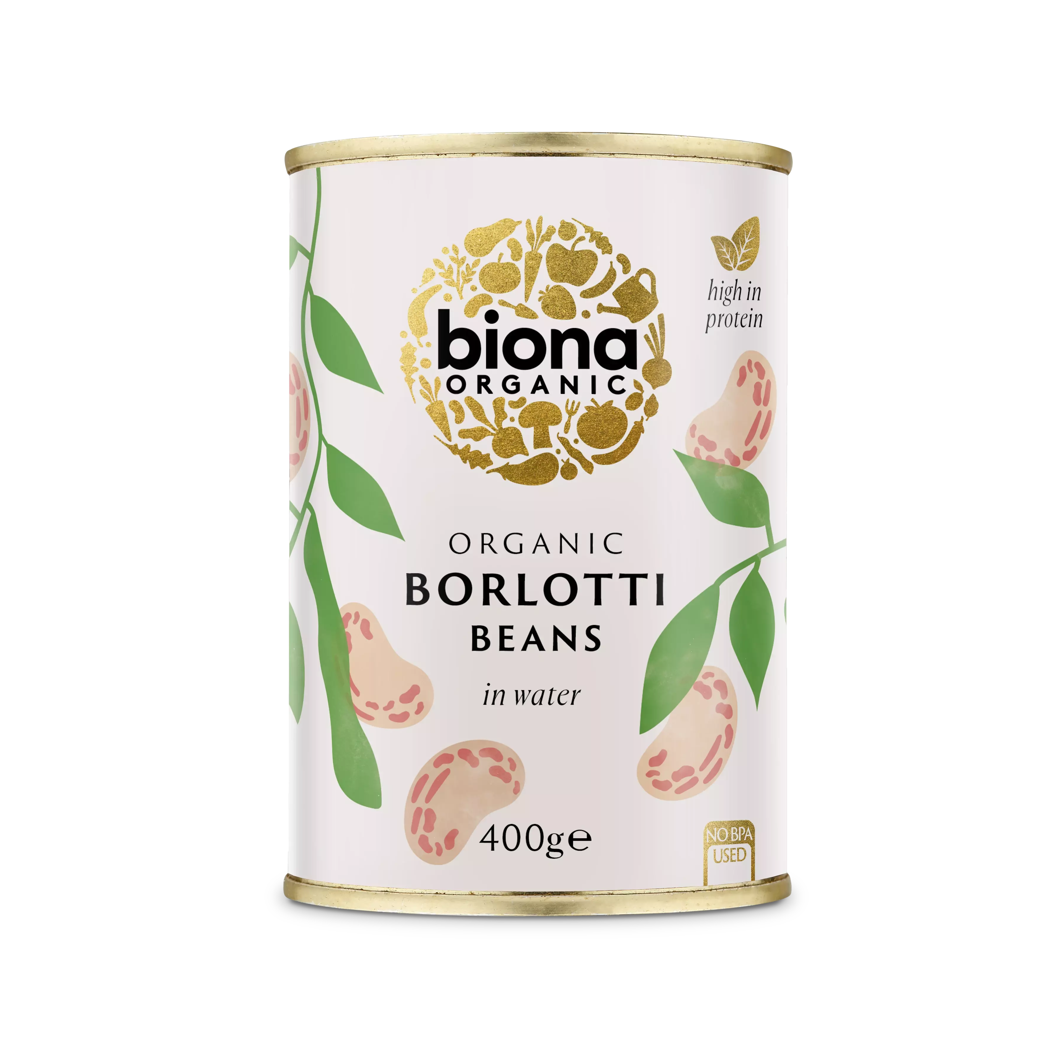 Biona Borlotti Beans Organic 400g