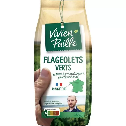 Vivien Paille Flageolet green beans 500g