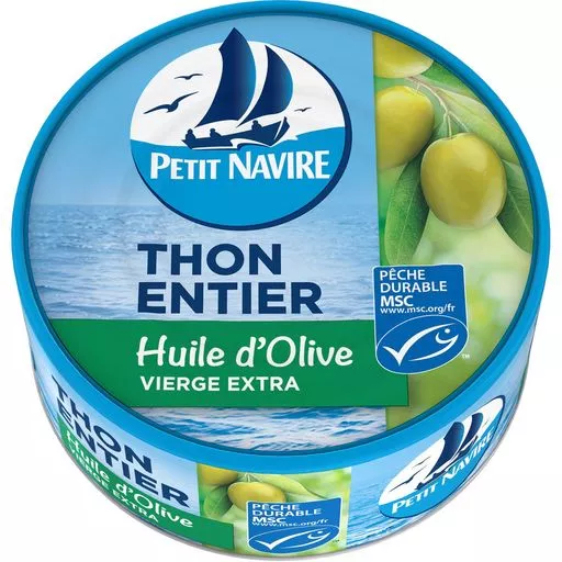 Petit Navire Tuna chunks in olive oil 160g