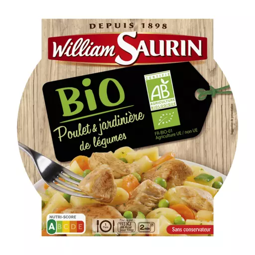 William Saurin Chicken & Vegetable jardiniere Organic 280g