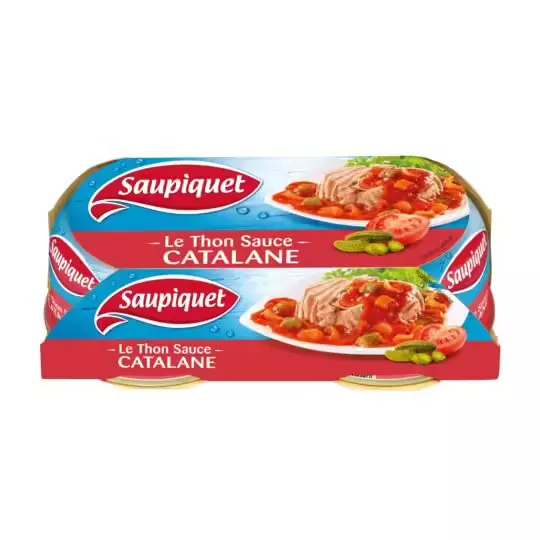 Saupiquet Catalan style tuna 2x135g