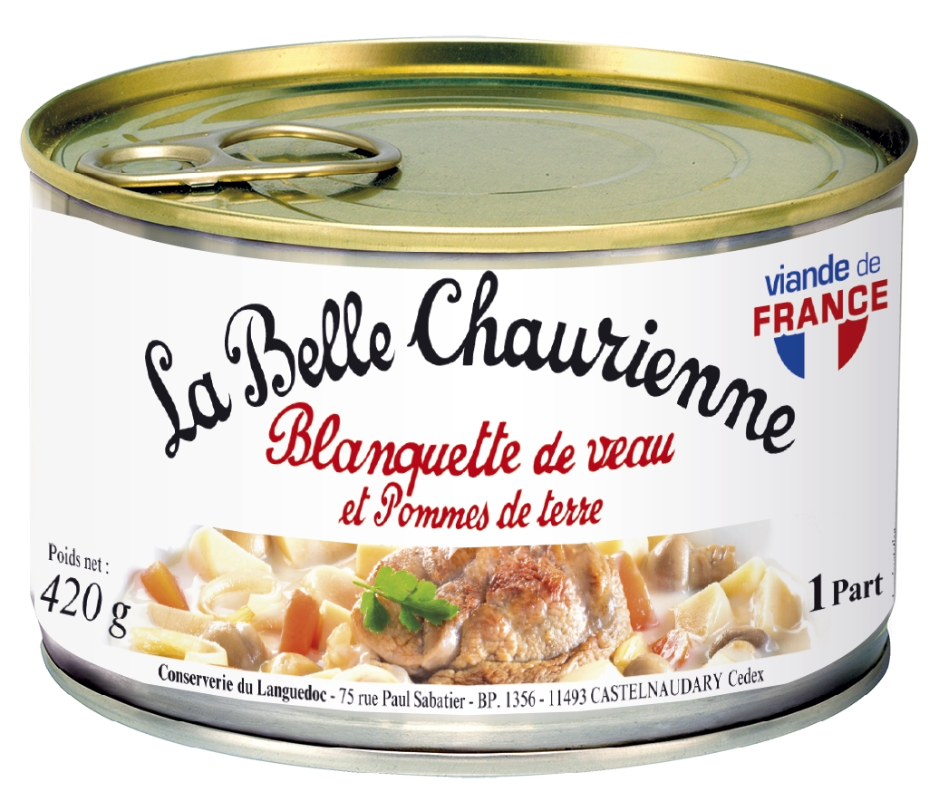 La Belle Chaurienne Veal stew with potatoes 400g