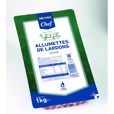 Matches of natural bacon 1kg