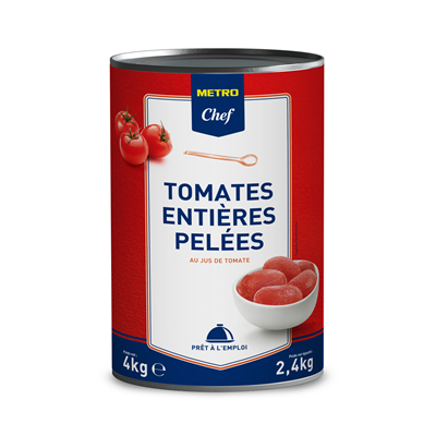 Chef Whole Tomato Peeled Can 5/1 4kg