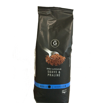 Gilbert Decaffeinated Ground Coffee Intensity 6 1kg