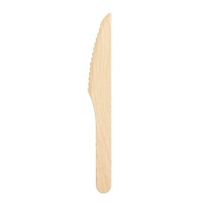 Wooden knife 16 cm x 100