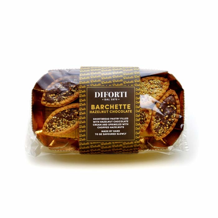 Diforti Barchette with Hazelnut Chocolate Cream 150g