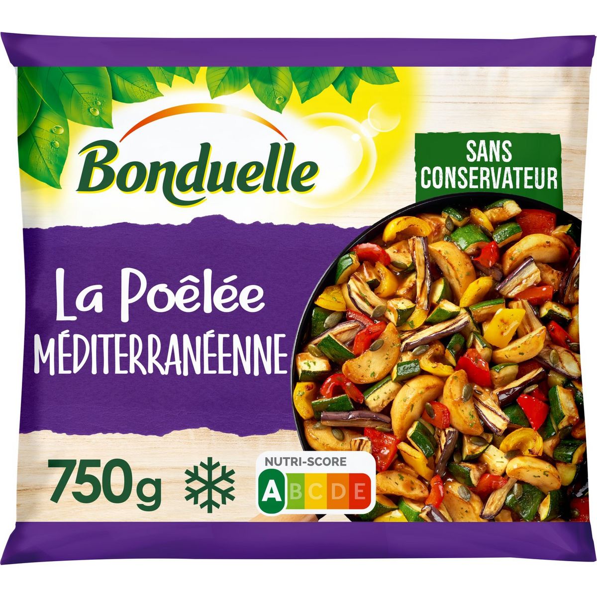 Bonduelle Mediterranean Frying Pan 5 servings 750g