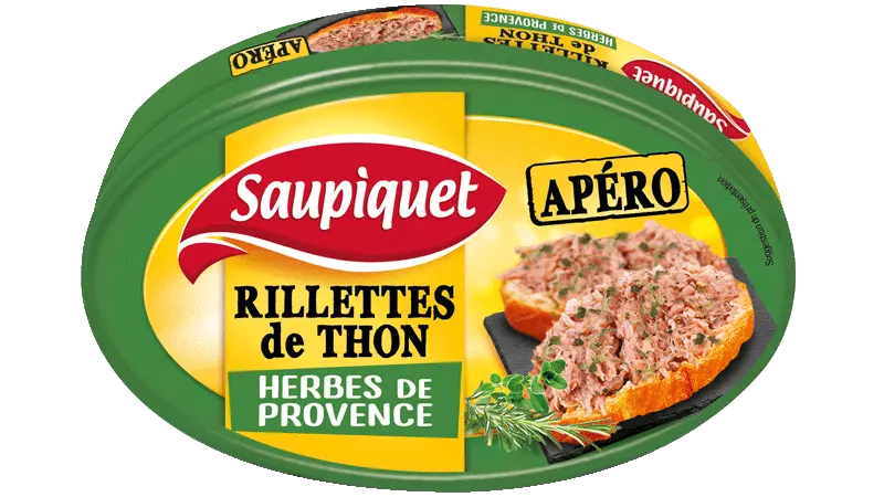 Saupiquet Tuna rillettes with herbs Provence 115g