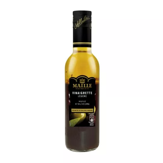 Maille Olive oil Vinaigrette with a touch of black olives 36cl