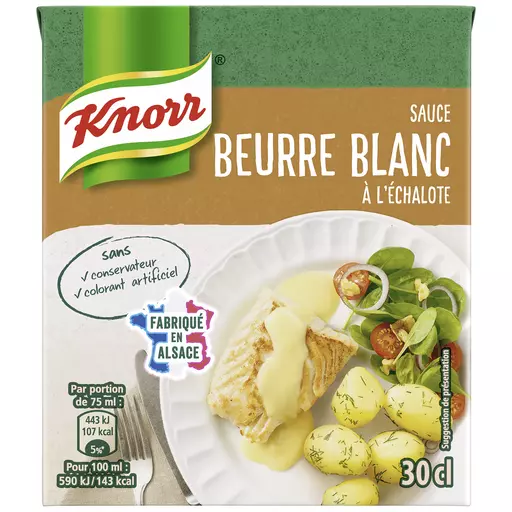 Knorr White butter sauce with shallots 30cl