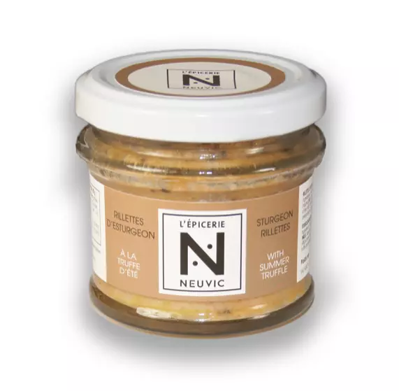 Caviar de Neuvic Sturgeon Rillettes with Summer Truffle 90g
